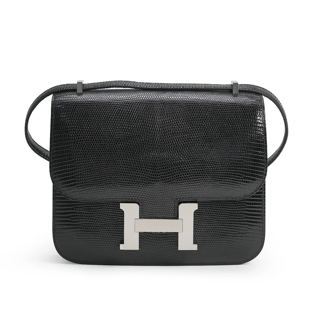 Hermès Constance III Mini Mirror Polished Nilocitus Lizard — view 2
