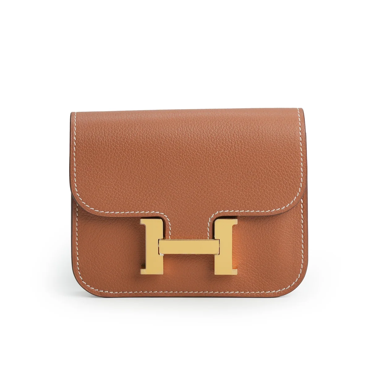 Hermès Constance Slim Wallet Marron — view 2