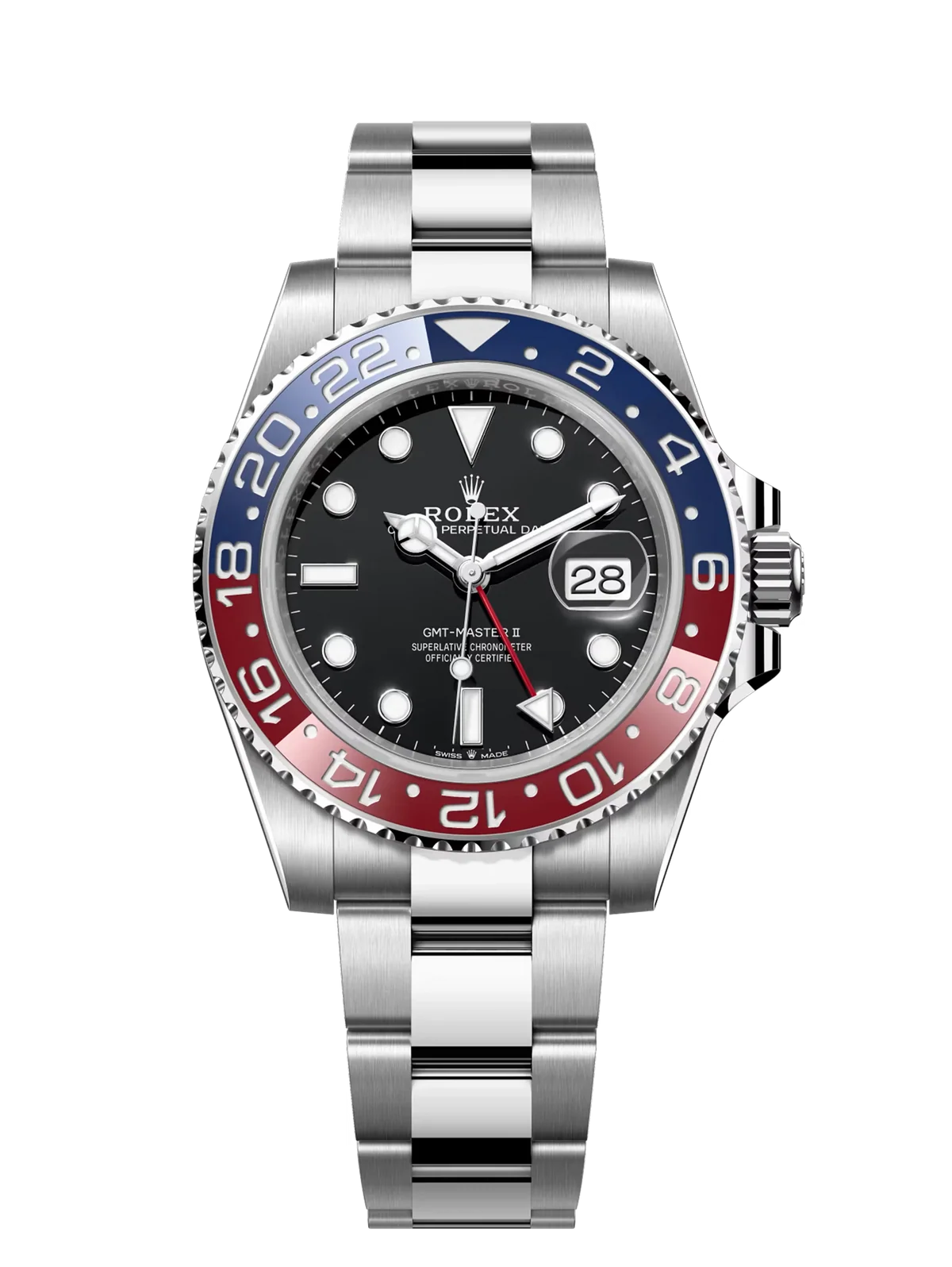 Rolex GMT-Master II Pepsi Black Dial 41MM
