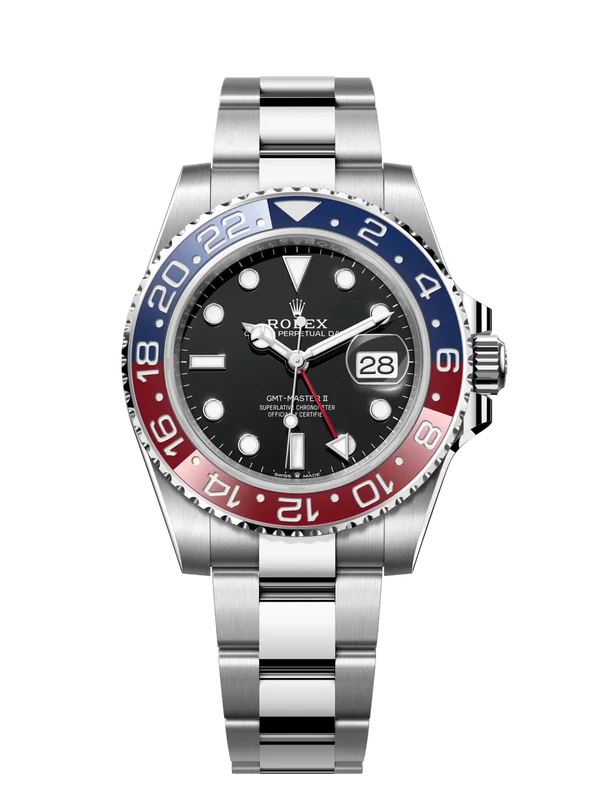 Rolex GMT-Master II Pepsi Black Dial 41MM