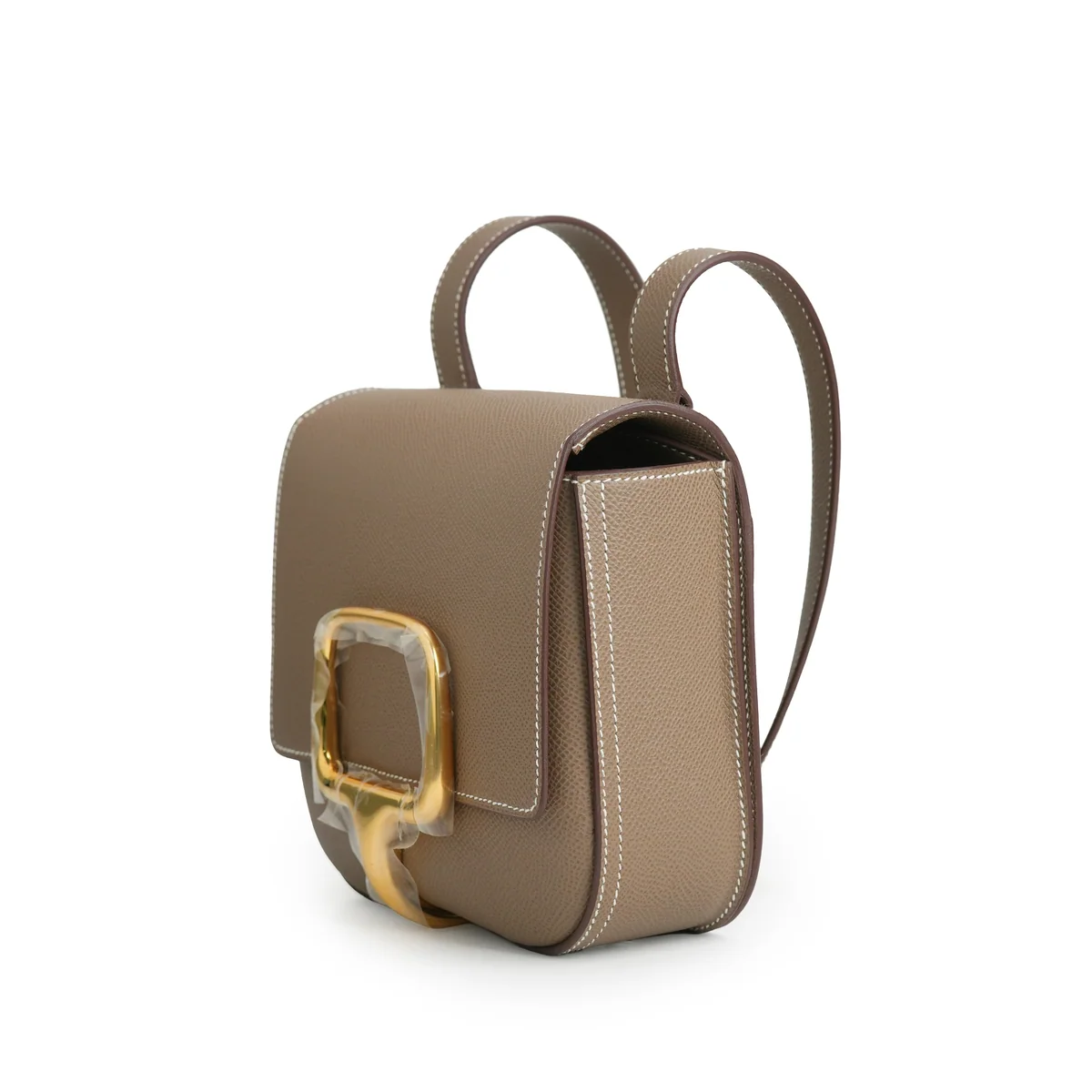 Hermès Della Cavalleria Mini Bag II Étoupe — view 3