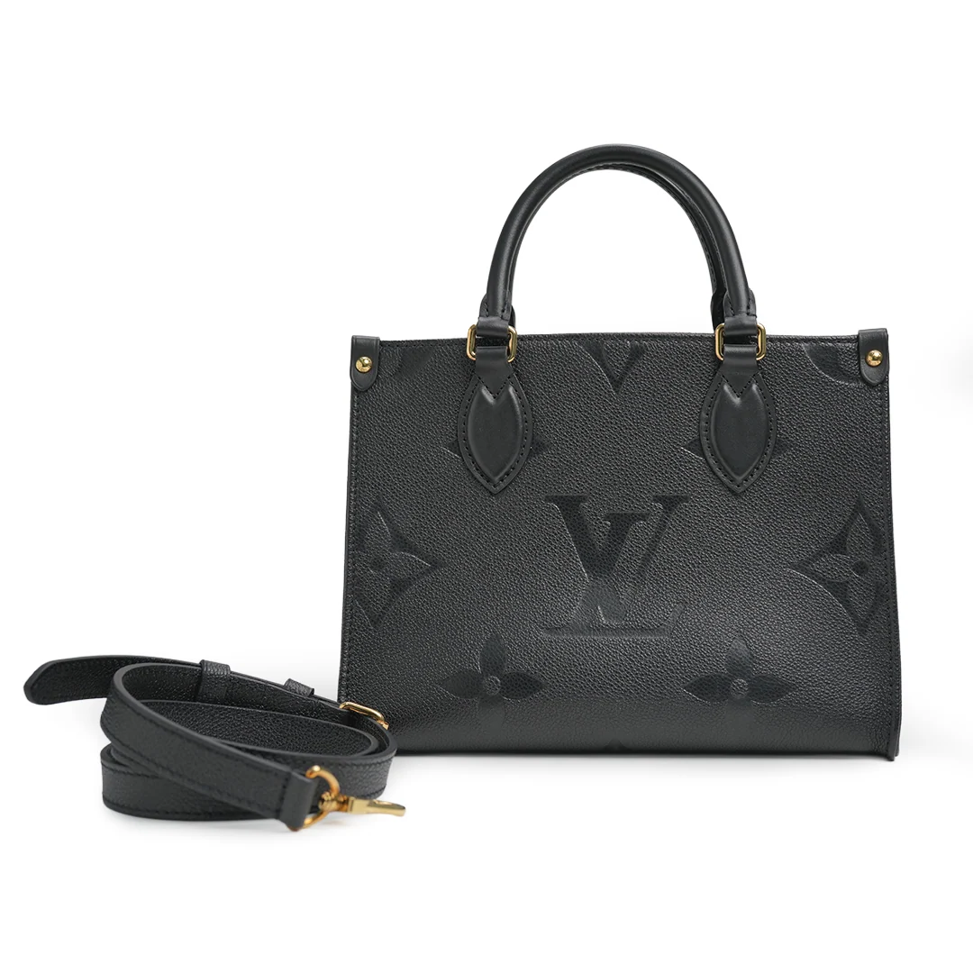 Louis Vuitton OnTheGo PM Monogram Empreinte Leather Handbag — view 3