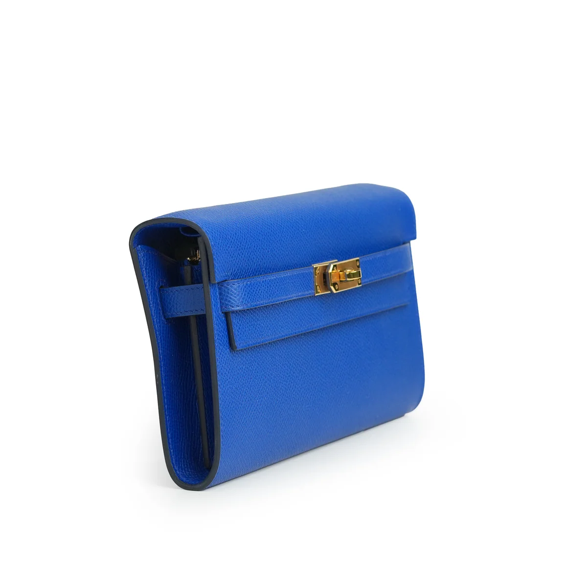 Hermès Kelly To Go Wallet Bleu Royal — view 3