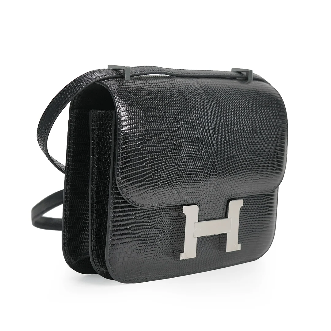 Hermès Constance III Mini Mirror Polished Nilocitus Lizard — view 5