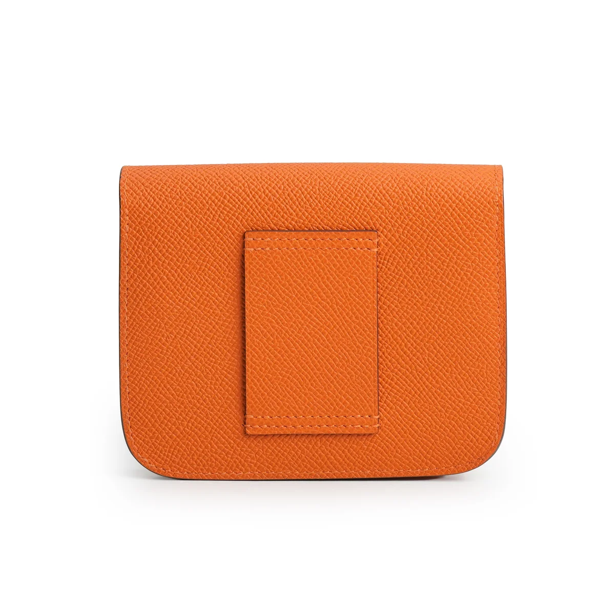 Hermès Contance Slim Wallet Orange — view 5