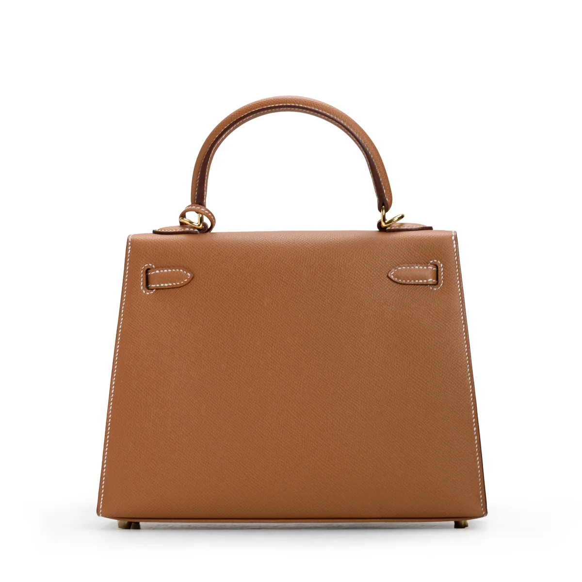 Hermès Kelly 25 Sellier Epsom Gold, Gold Hardware Stamp K 2025 — view 5