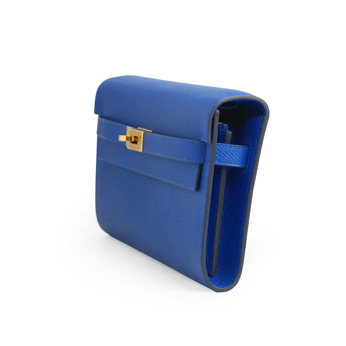 Hermès Kelly To Go Wallet Bleu Royal — view 4