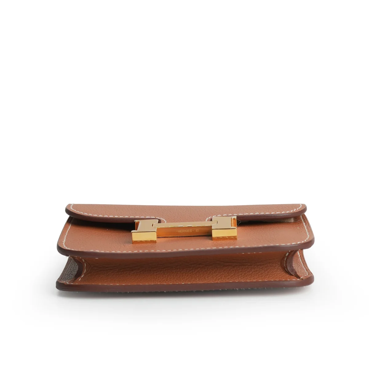 Hermès Constance Slim Wallet Marron — view 6
