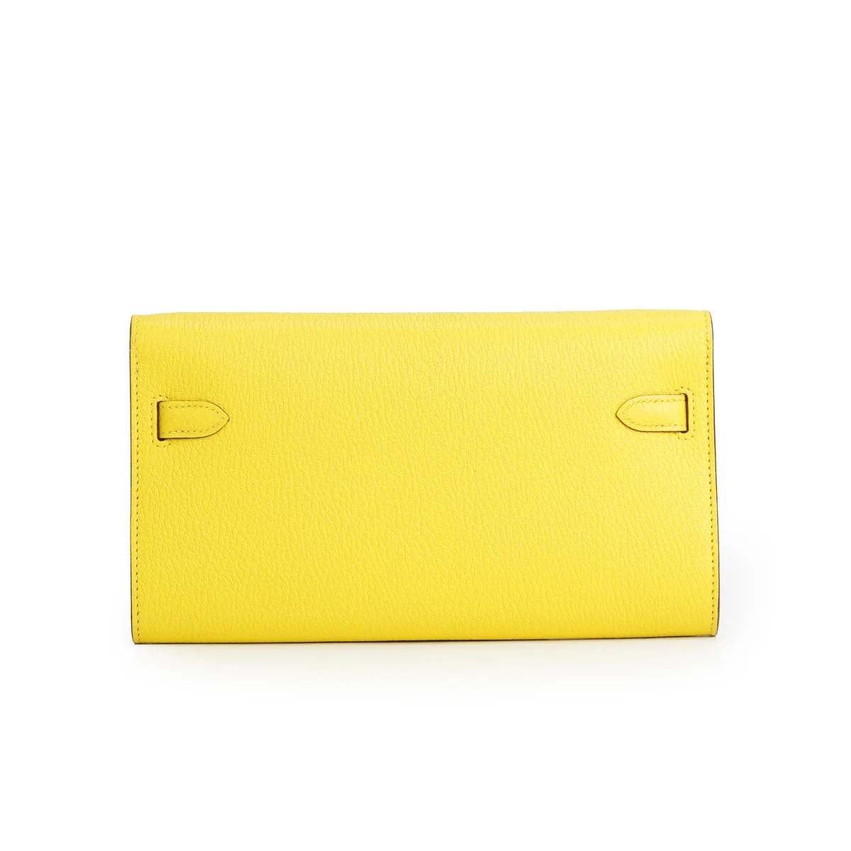 Hermès Kelly Classique To Go Wallet Jaune Citron — view 5