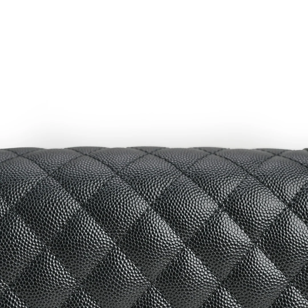 Chanel Boy Bag Mini Black Caviar Leather — view 6
