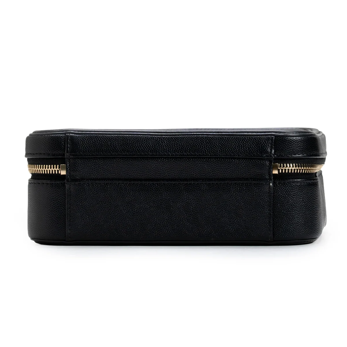 Chanel CC Medium Filigree Vanity Case Quilted Caviar Black — view 7