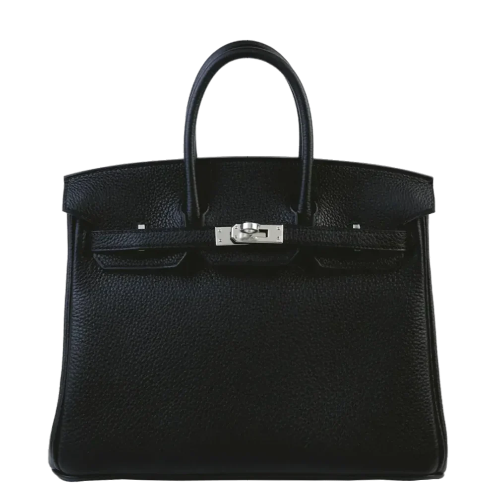 Hermès Birkin 25 Noir Togo Palladium Hardware Stamp K 2025