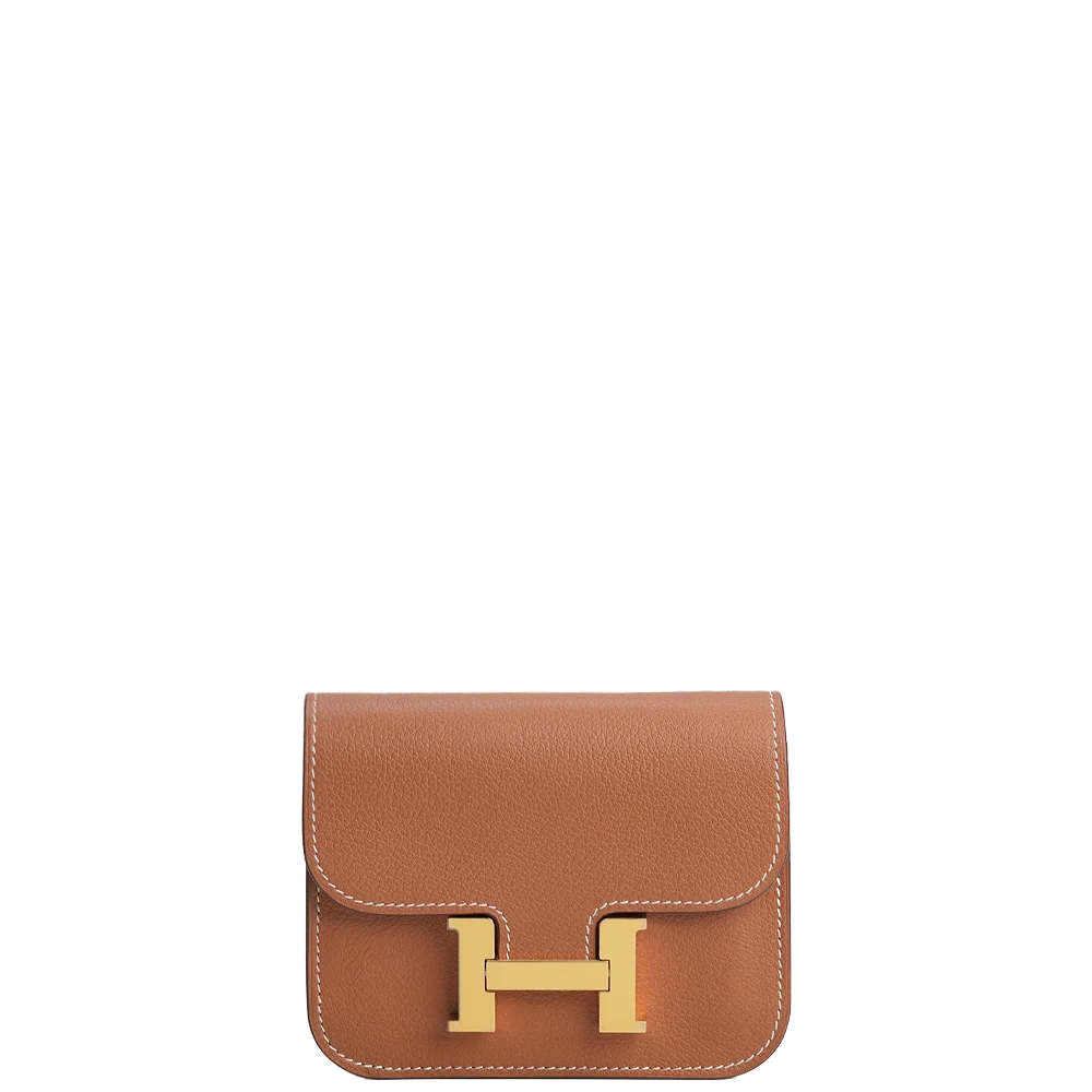 Hermès Constance Slim Wallet Marron