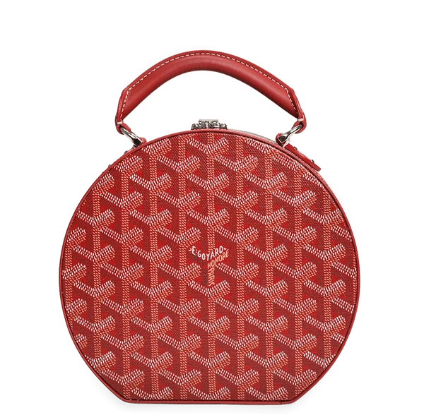 Goyard The Alto Hatbox Trunk Bag Red