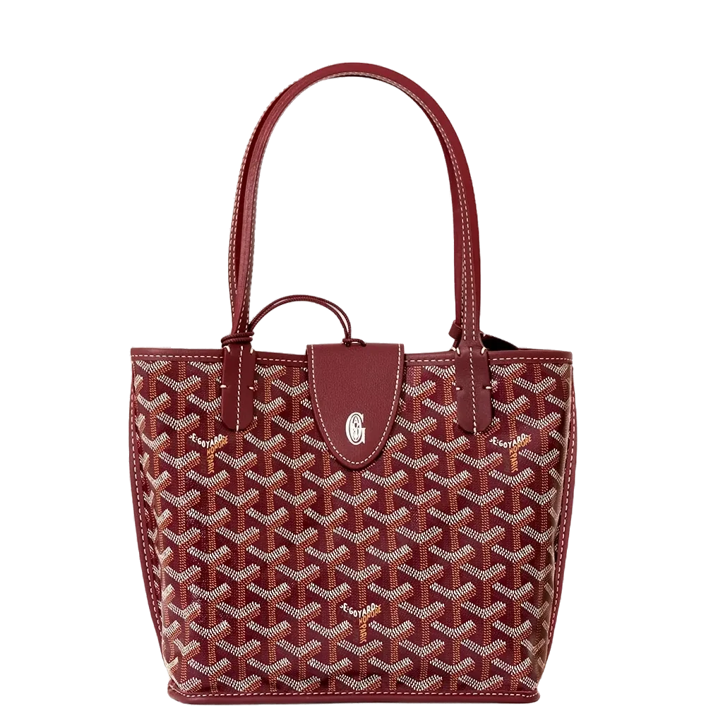 Goyard Anjou Mini Bag Burgundy