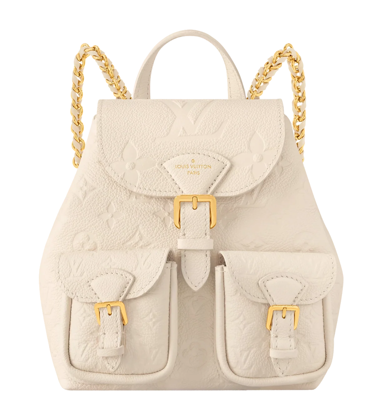 Louis Vuitton Backup Backpack Leather Cream — view 2