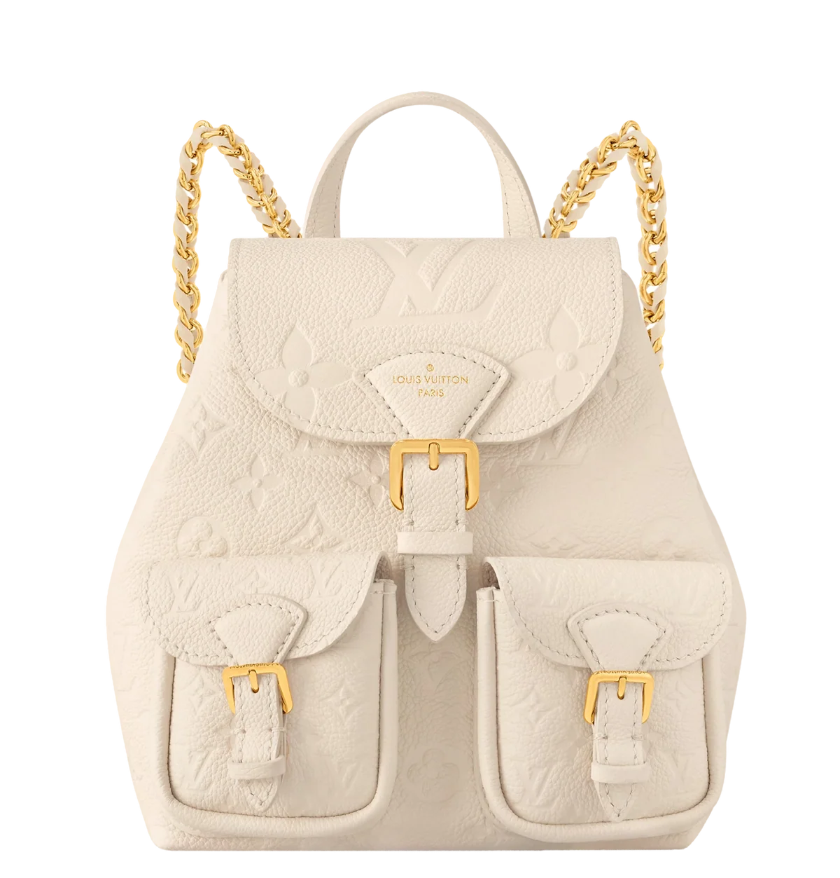 Louis Vuitton Backup Backpack Leather Cream