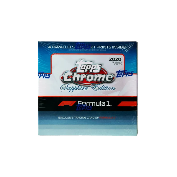 Topps 2020 Chrome Sapphire Edition F1 Box