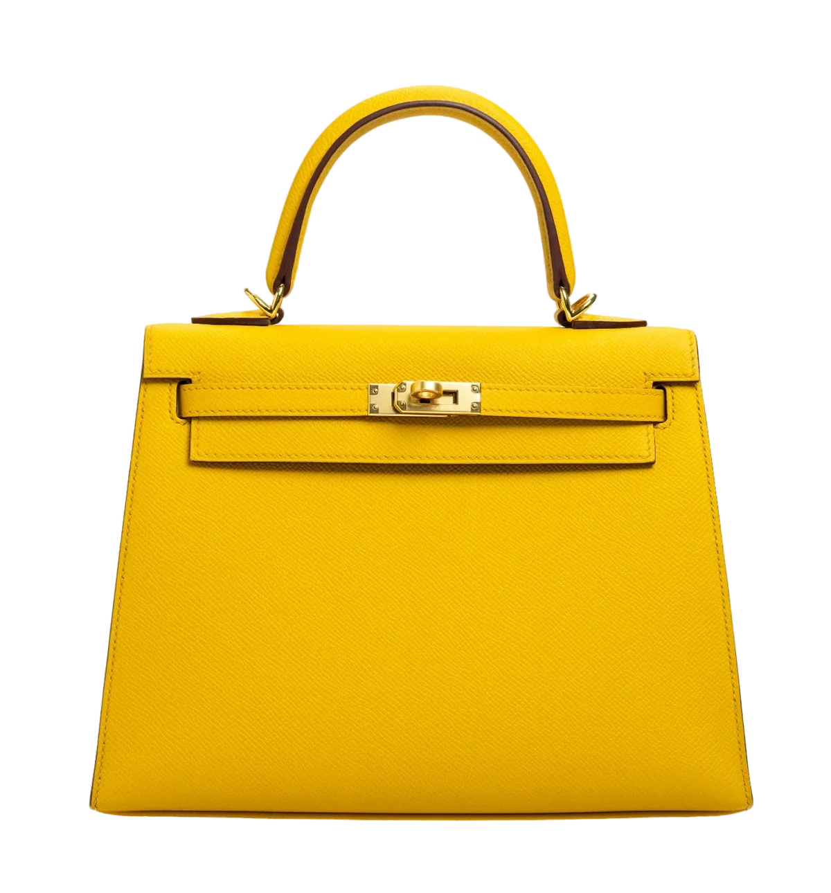 Hermès Kelly 25 Epsom Amber Gold Hardware Stamp Y 2020
