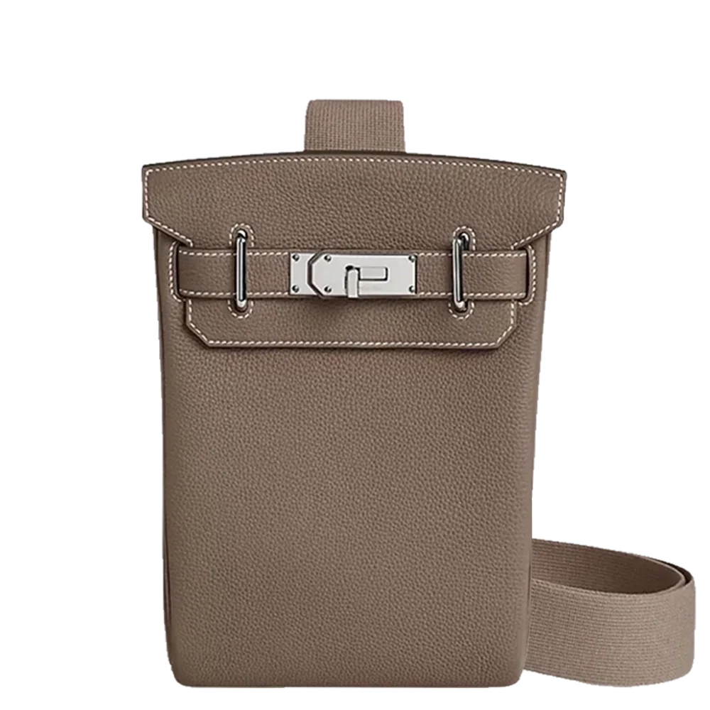 Hermès Hac A Dos PM Togo Etoupe Palladium Hardware Stamp K 2025