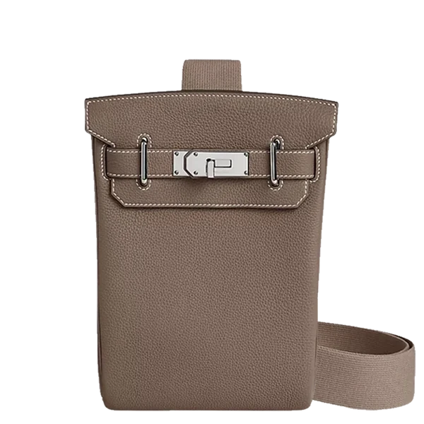 Hermès Hac A Dos PM Togo Etoupe Palladium Hardware Stamp K 2025