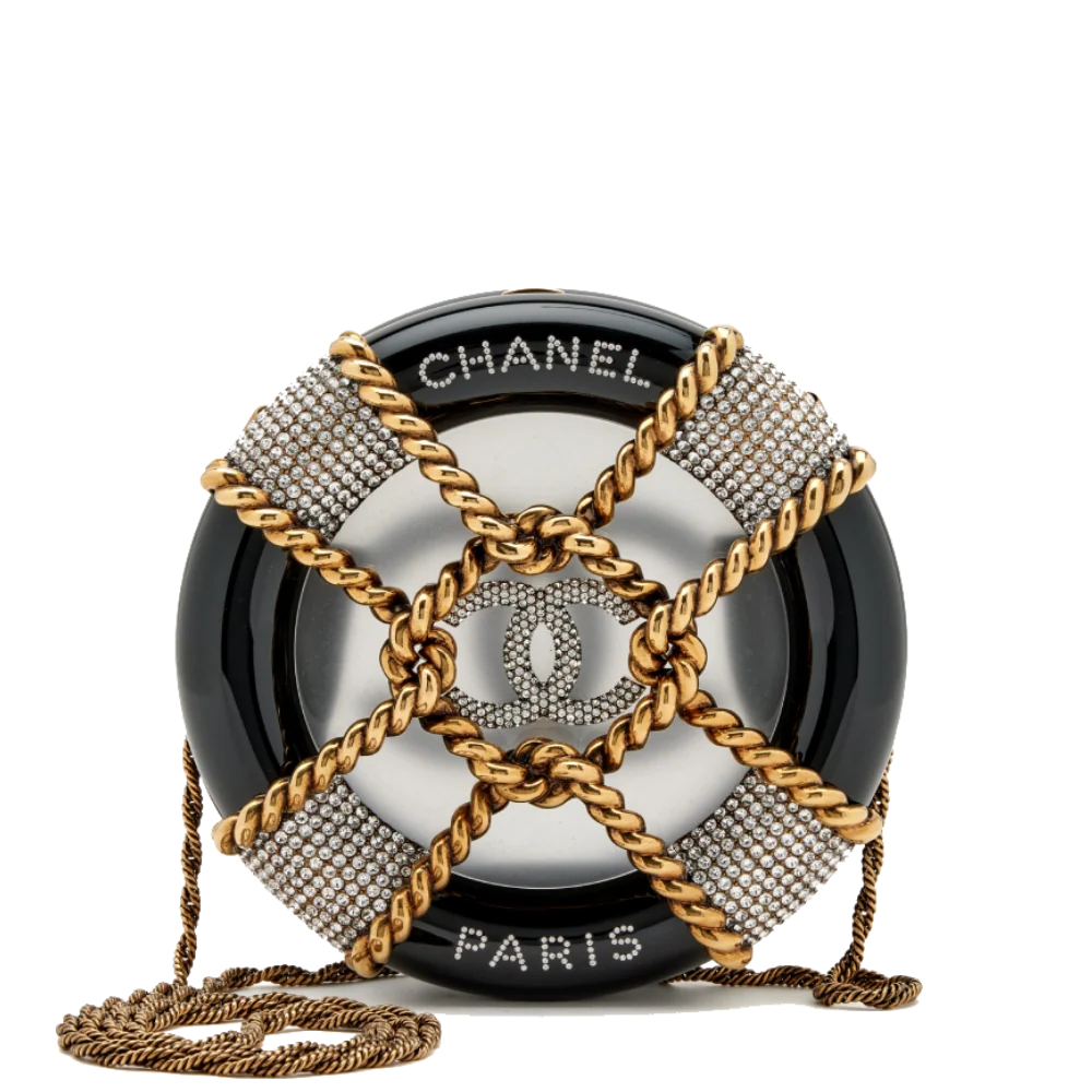 Chanel La Pausa Rescue Wheel Minaudière Limited Edition Bag