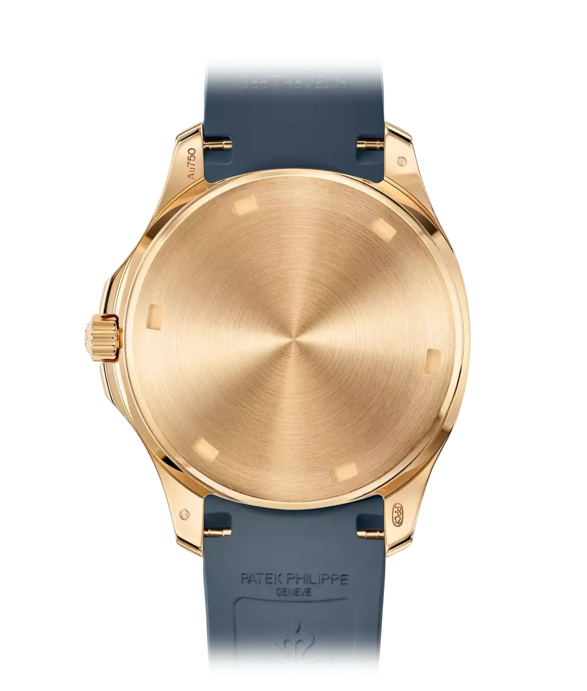 Patek Philippe Aquanaut Rose Gold Opaline Blue-Gray 38MM — view 2