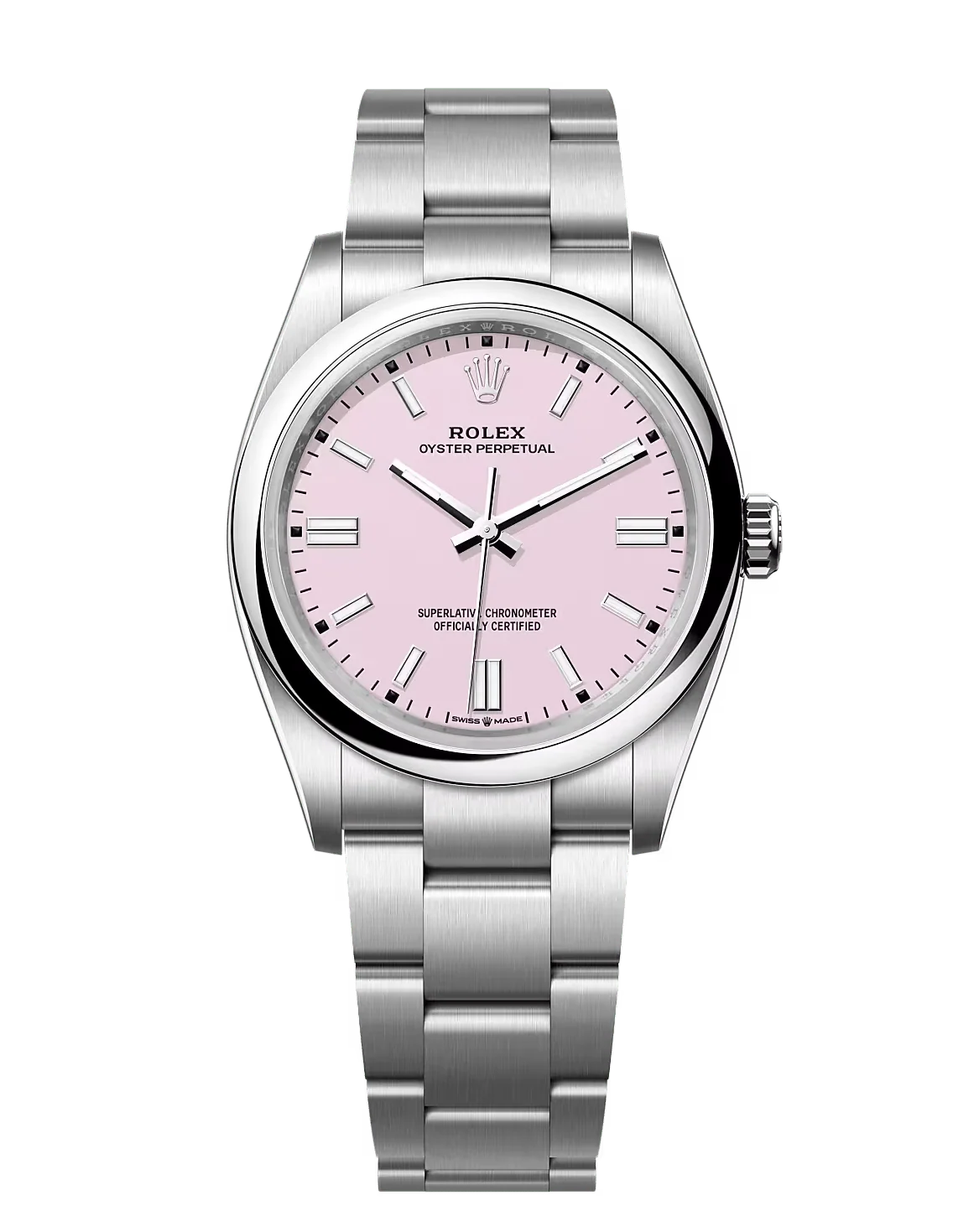 Rolex Oyster Perpetual Pink Dial 36MM