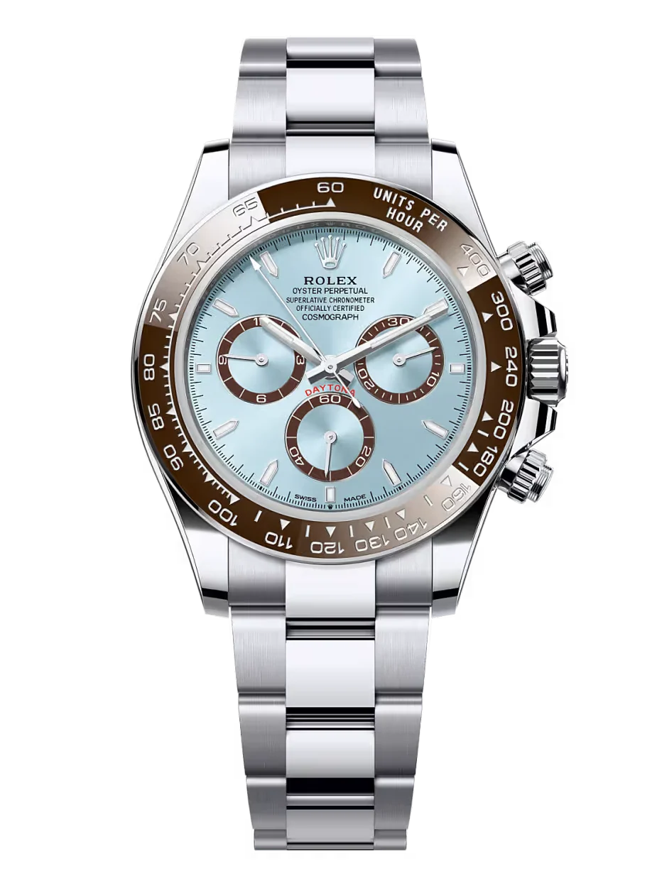 Rolex Cosmograph Daytona Platinum Ice Blue Dial 40MM