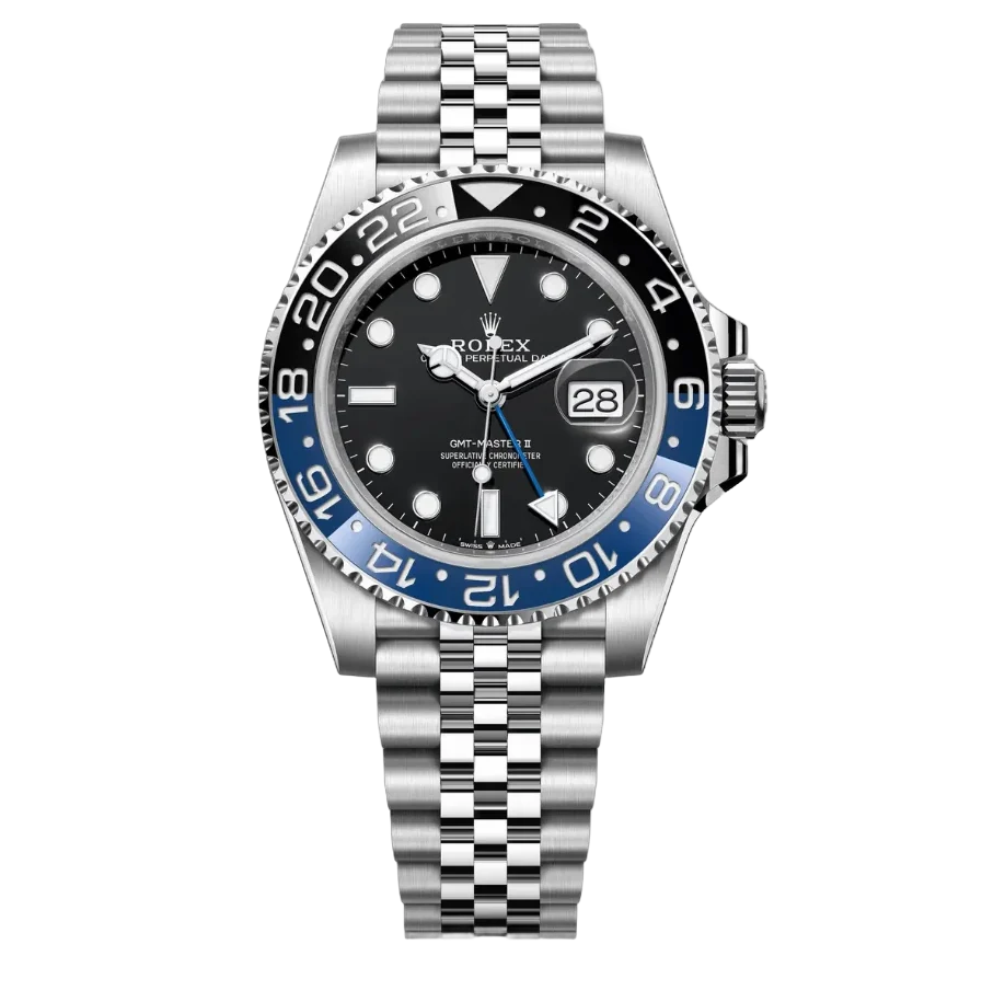 Rolex GMT Master II Batman Jubilee Stainless Steel 40MM