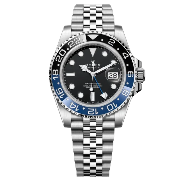 Rolex GMT Master II Batman Jubilee Stainless Steel 40MM